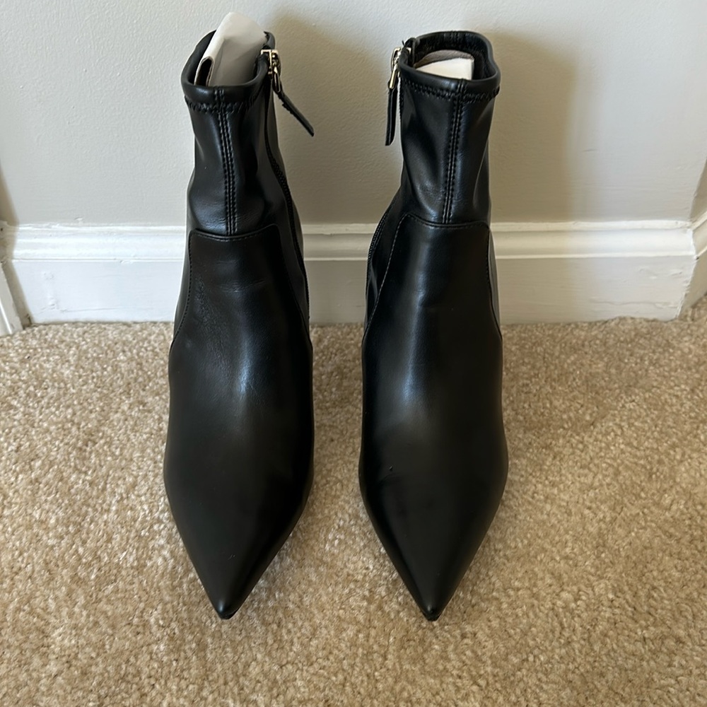 Zara Black High Heel Boots